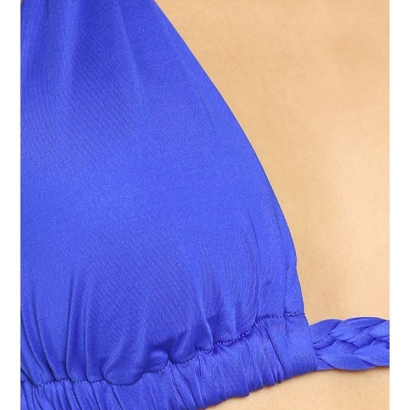 NWT $195 VITAMIN A 6 TOP & 4 BOTTOM  AZURE BRAIDED - Picture 5 of 8